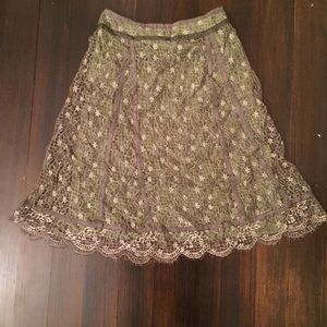 Cynthia Steffe silk skirt size 2